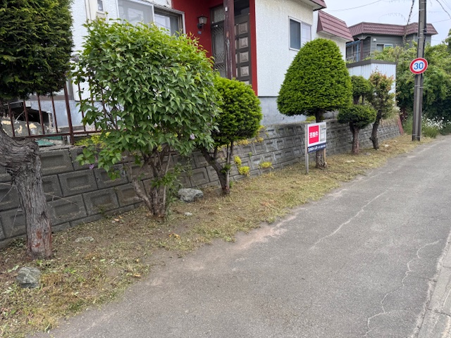 草刈り後