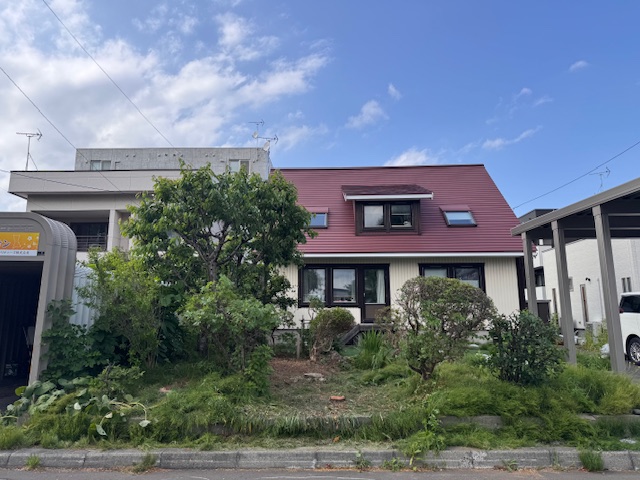作業後 (外側から)