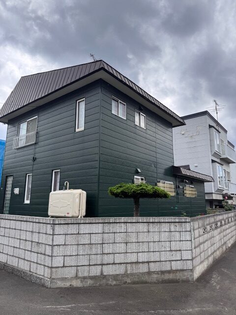 ライラック伐採・エゾマツ芯止め 後