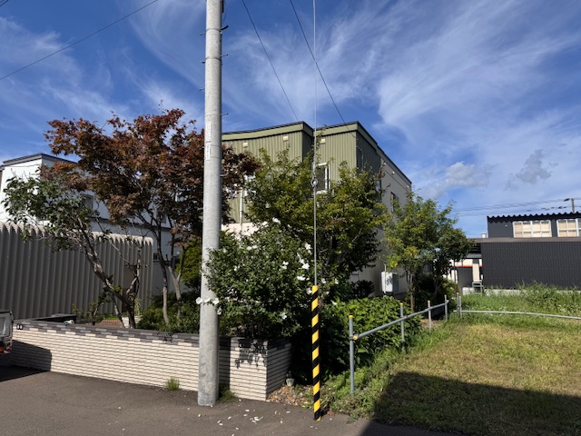 作業前（お庭東側）