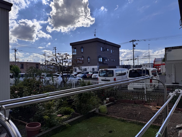 作業後（お庭南側）