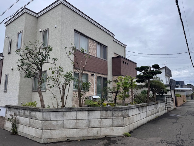 剪定後 ライラック・ニシキギなど