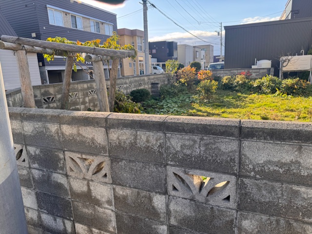 剪定後 庭木全体