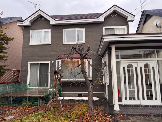 剪定後　リンゴ