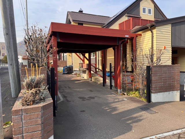 剪定後 ヤマボウシ・梅